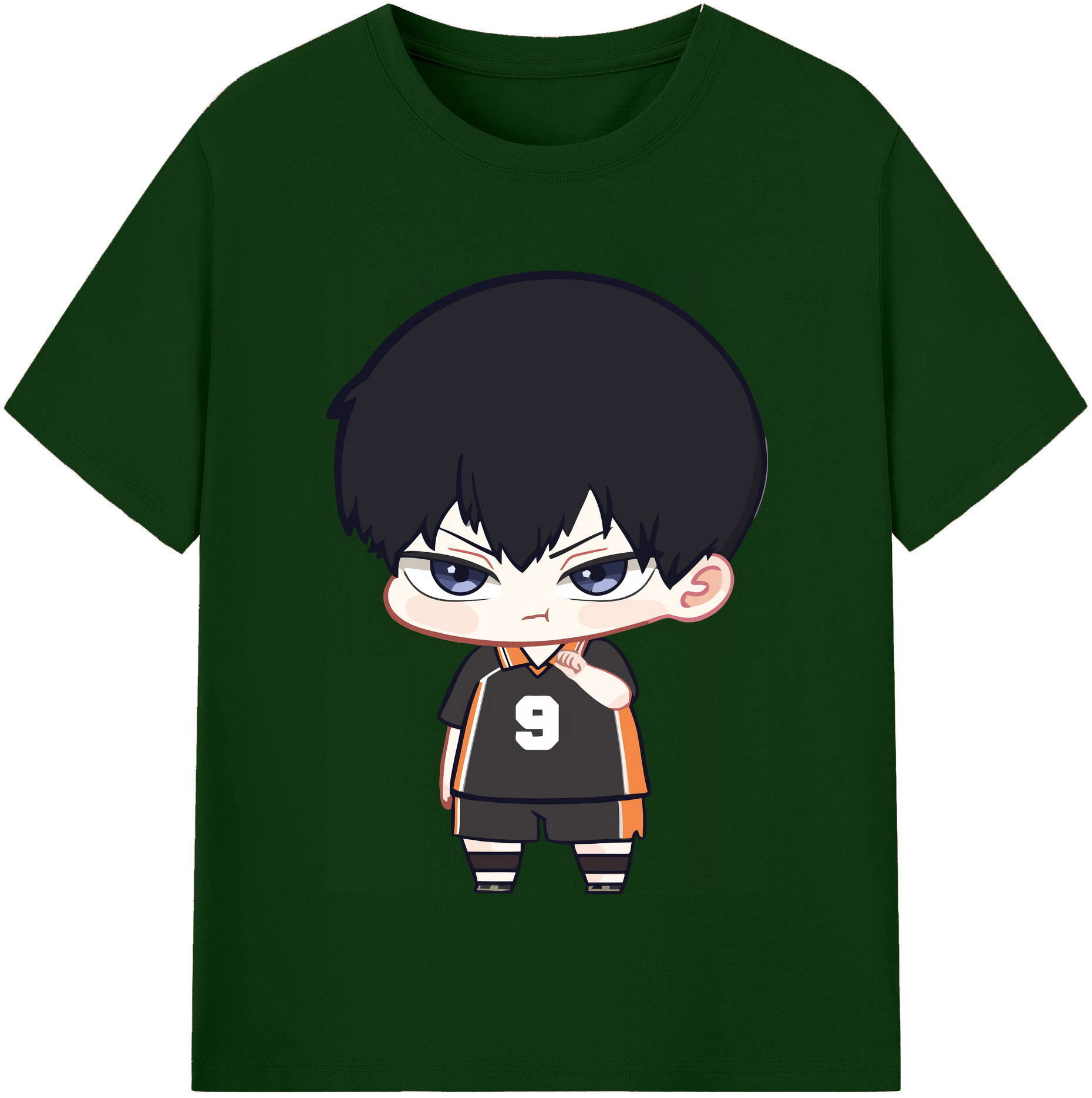 （画像用） ハイキュー!! Haikyu!! 綿100％半袖Tシャツ（フロントプリント）
